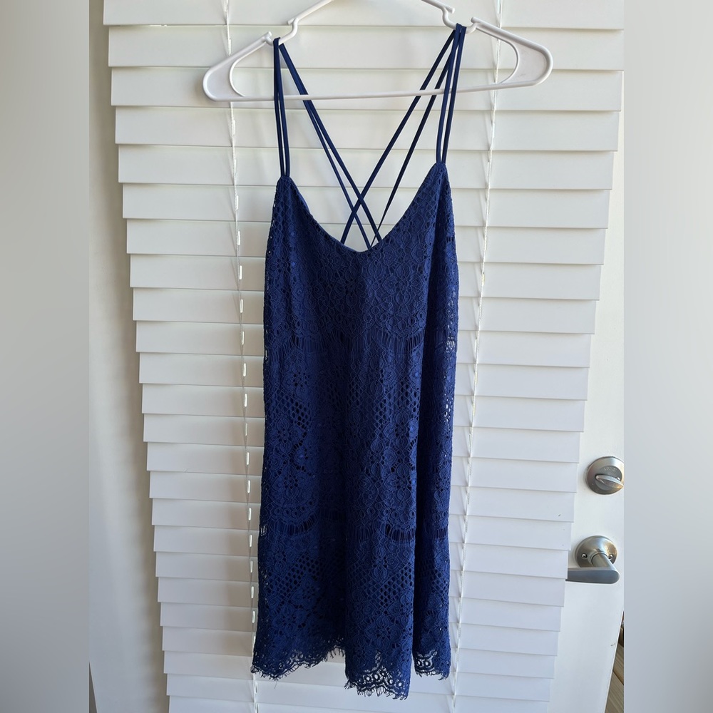 Navy Blue Dress